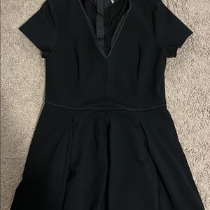 Black banana republic dress size 8